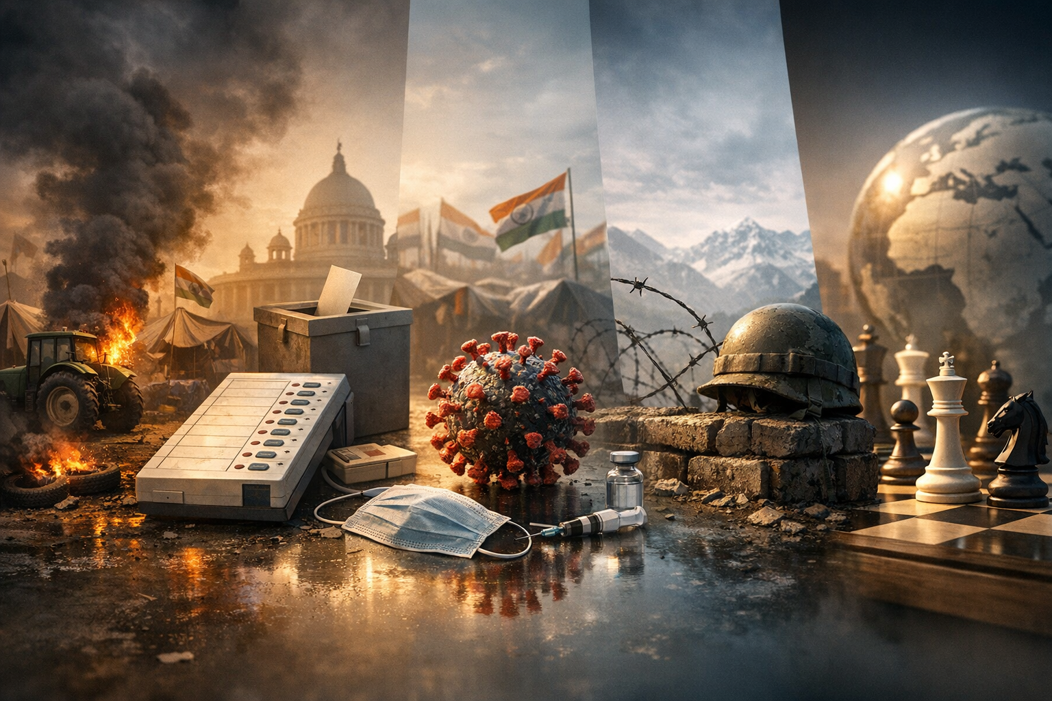 Recent Political Developments in India: Farmers' Protests, State Elections, COVID-19 Pandemic, Kashmir, and Foreign Policy