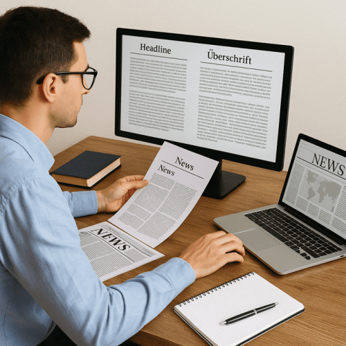 Fachübersetzungen für Nachrichten – Präzision in der internationalen Berichterstattung